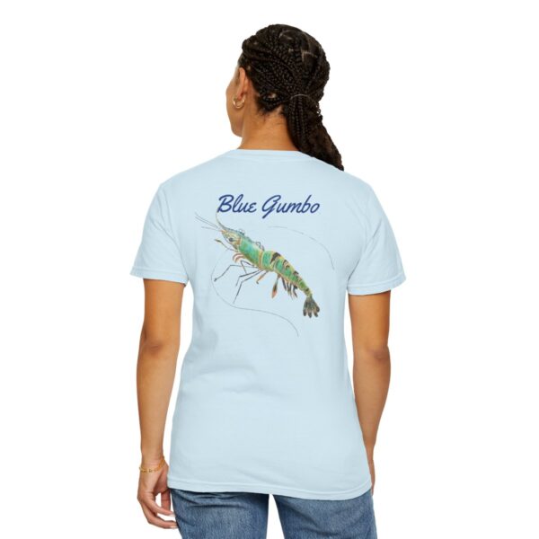 Blue Gumbo Shrimp Series T-shirt, Men's T-Shirt - Image 118