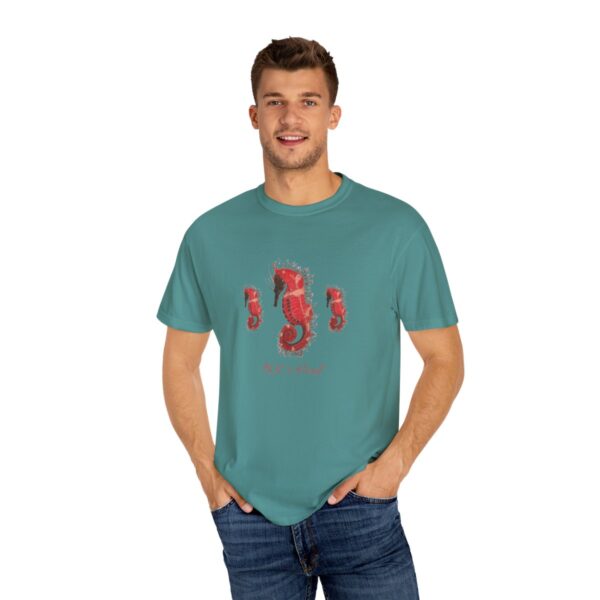 South West BK Herd "Emperor Seahorse"  Sea Life Series T-shirt, Seahorse T-shirt, Red Seahorse T-shirt, Emperor Seahorse T-shirt, Men's T-shirt, Women's T-shirt, Men's Seahorse Shirt, Women's Seahorse Shirt, Women's Seahorse T-shirt, Men's Shirt, Unisex T-shirt, Unisex Seahorse Shirt, Unisex Emperor Seahorse shirt, Saltwater Shirt, Saltwater T-shirt, Unisex Saltwater T-shirt - Image 70