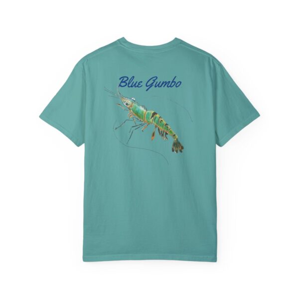 Blue Gumbo Shrimp Series T-shirt, Men's T-Shirt - Image 94