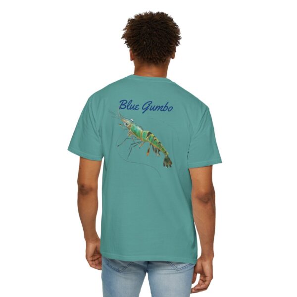 Blue Gumbo Shrimp Series T-shirt, Men's T-Shirt - Image 102