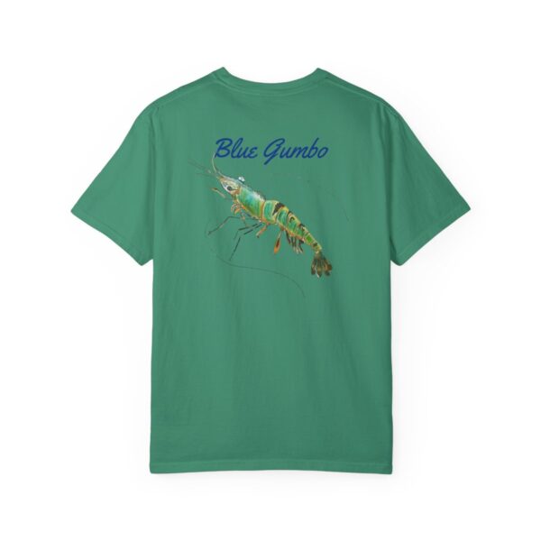 Blue Gumbo Shrimp Series T-shirt, Men's T-Shirt - Image 68