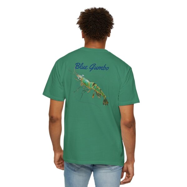 Blue Gumbo Shrimp Series T-shirt, Men's T-Shirt - Image 76