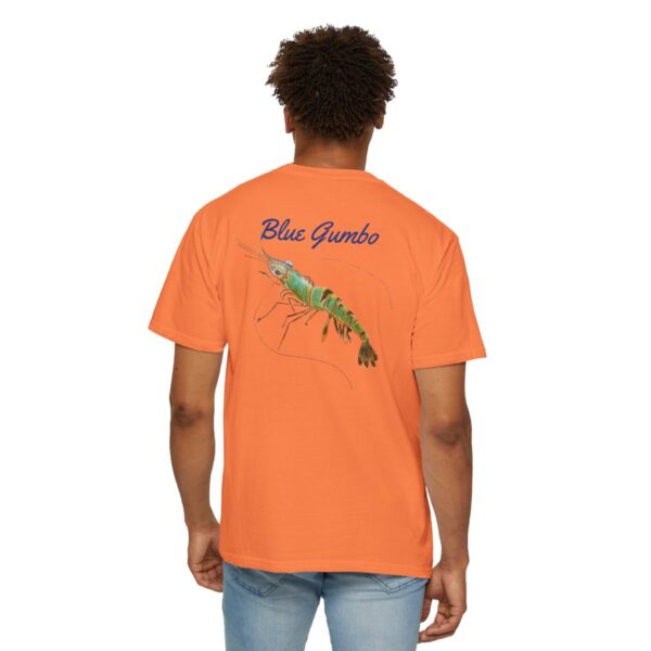 Blue Gumbo Shrimp Series T-shirt, Men's T-Shirt - Image 37