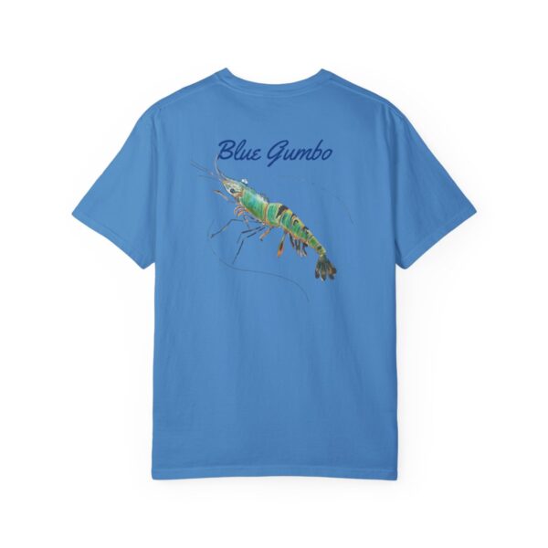 Blue Gumbo Shrimp Series T-shirt, Men's T-Shirt - Image 133