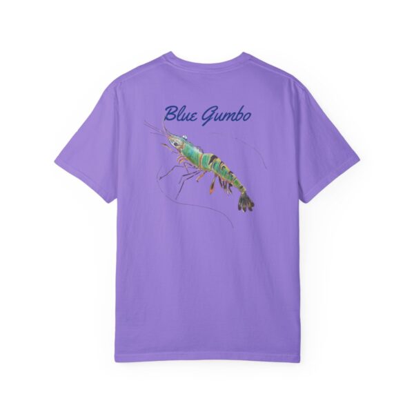 Blue Gumbo Shrimp Series T-shirt, Men's T-Shirt - Image 146