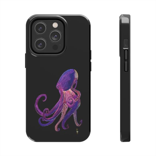 "Octopus" Sea Life Series on Black; R G Concepts Tough Phone Cases, iPhone Case, iPhone Cases, Phone Case, Fish iPhone, Octopus iPhone Case - Image 80