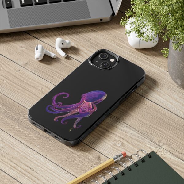 "Octopus" Sea Life Series on Black; R G Concepts Tough Phone Cases, iPhone Case, iPhone Cases, Phone Case, Fish iPhone, Octopus iPhone Case - Image 85